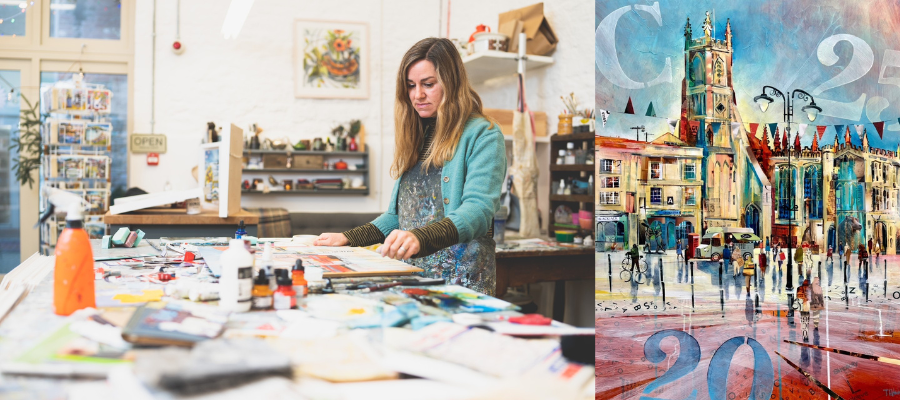 Cotswold Cottage Guesthouse - Meet the Makers at New Brewery Arts, Cirencester New Brewery Arts Tracey Blog